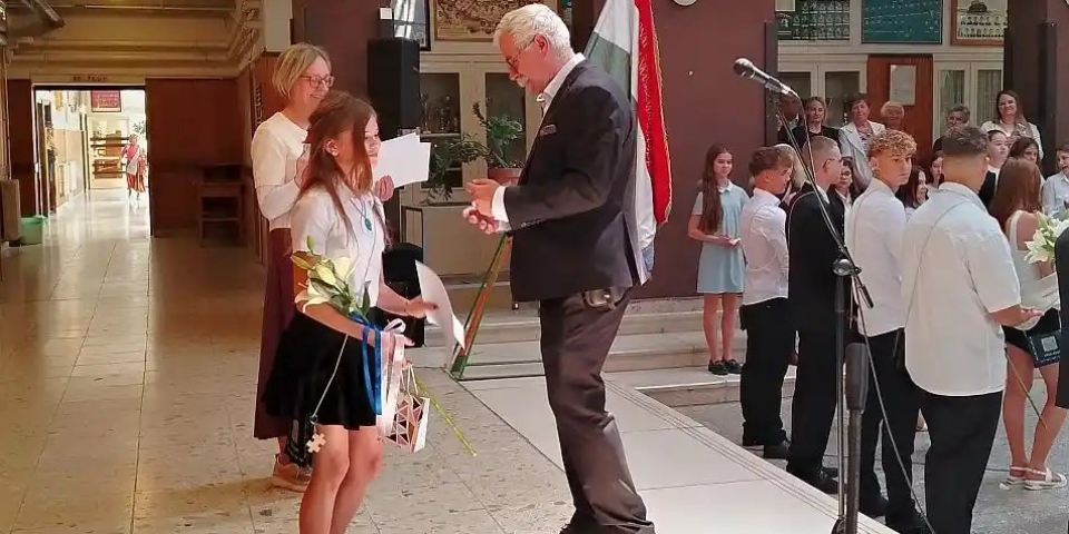 Az első ballagók