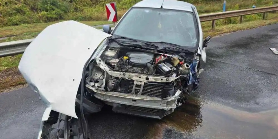 Három sérültet szállítottak kórházba az ajkai baleset után