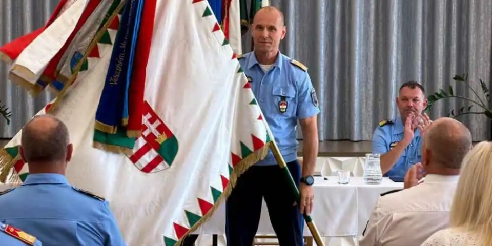 Leváltották a Veszprém vármegyei rendőrfőkapitányt, Somogyból érkezett az utódja