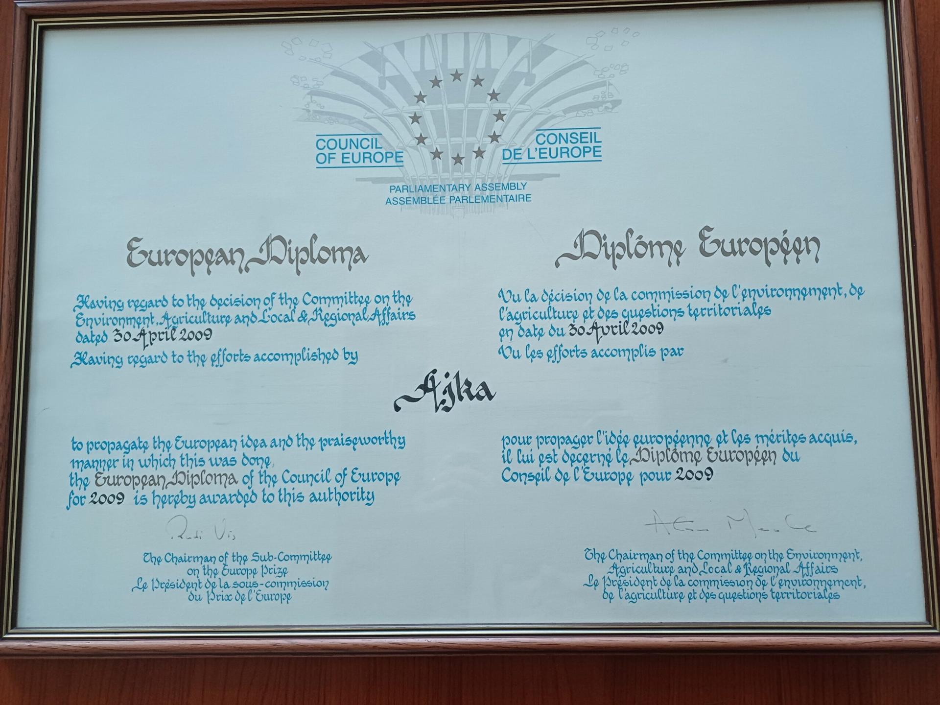 European Diploma